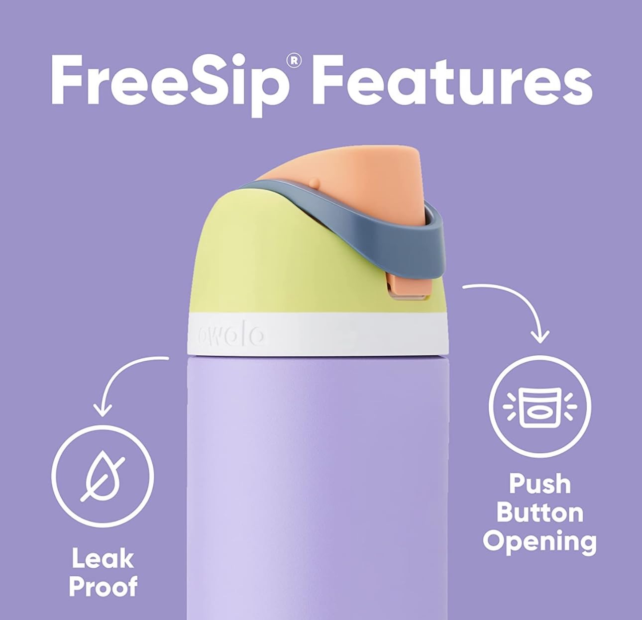 Owala FreeSip Insulated Stainless Steel Water Bottle with Straw for Sports, Travel, and School BPA-Free Sports Water Bottle, 40 oz, Boneyard