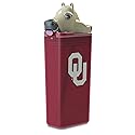 FUNTOPS Reusable Water Bottle | Officially Licensed NCAA Sports Bottle | BPA Free | Dishwasher Safe | Boomer & Sooner Mascot | 12 oz Drink in the Box…