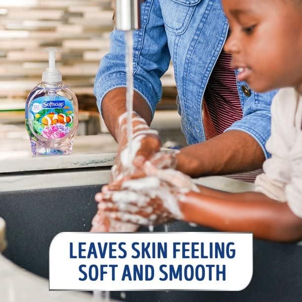 Softsoap Liquid Hand Soap, Aquarium Series 7.50 oz (Pack of 5)