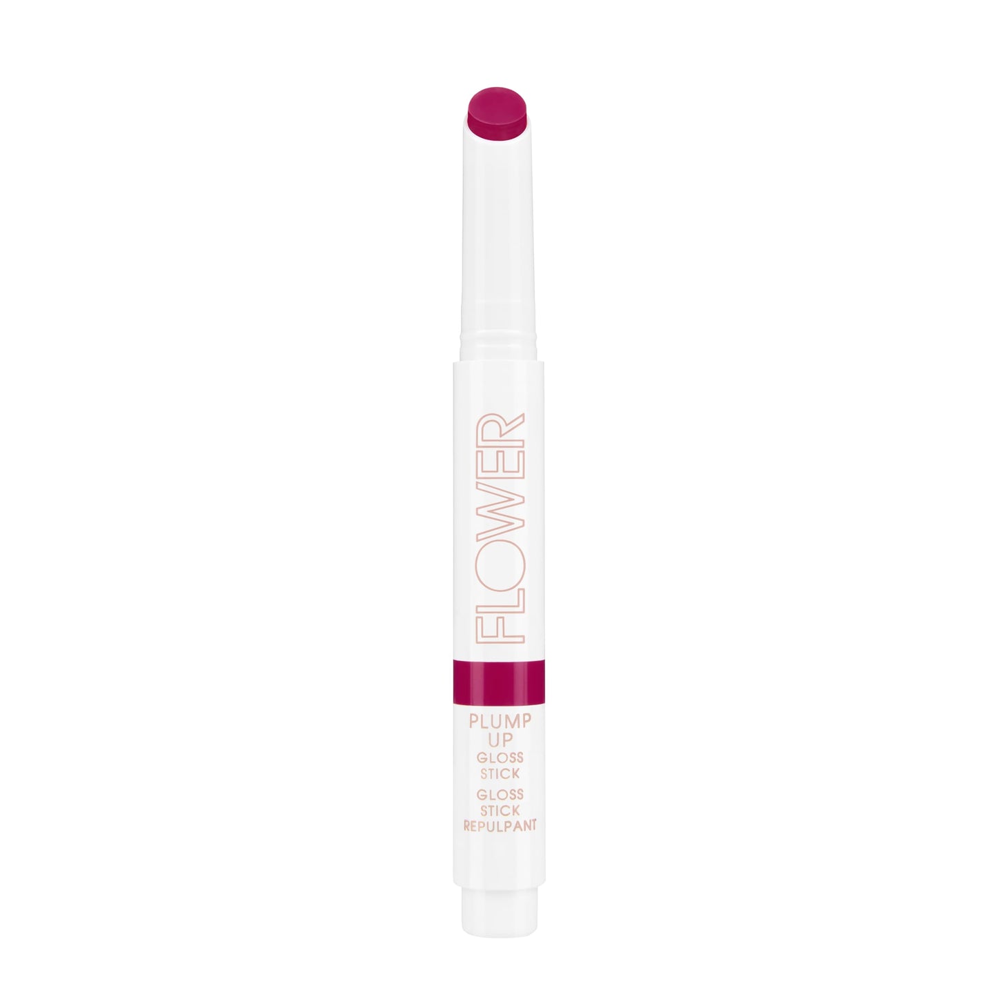 FLOWER Beauty By Drew Barrymore Plump Up Lip Gloss Stick - Lip Plumper - Nourishes + Hydrates Lips - Buildable + Dewy Finish - Heated