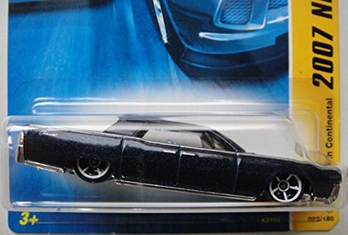 Hot Wheels 2007 New Models Blue '64 Lincoln Continental 22/36 1:64 Scale Die Cast