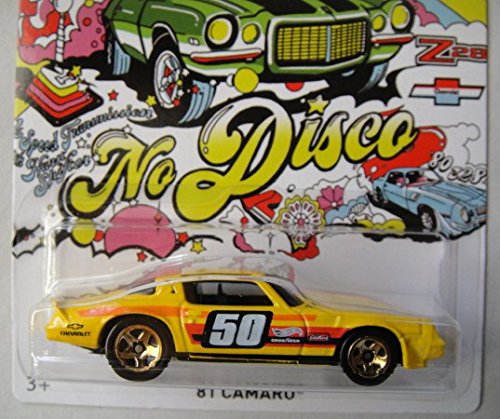 Hot Wheels 1:64 Scale Exclusive, Yellow '81 Camaro 4/10