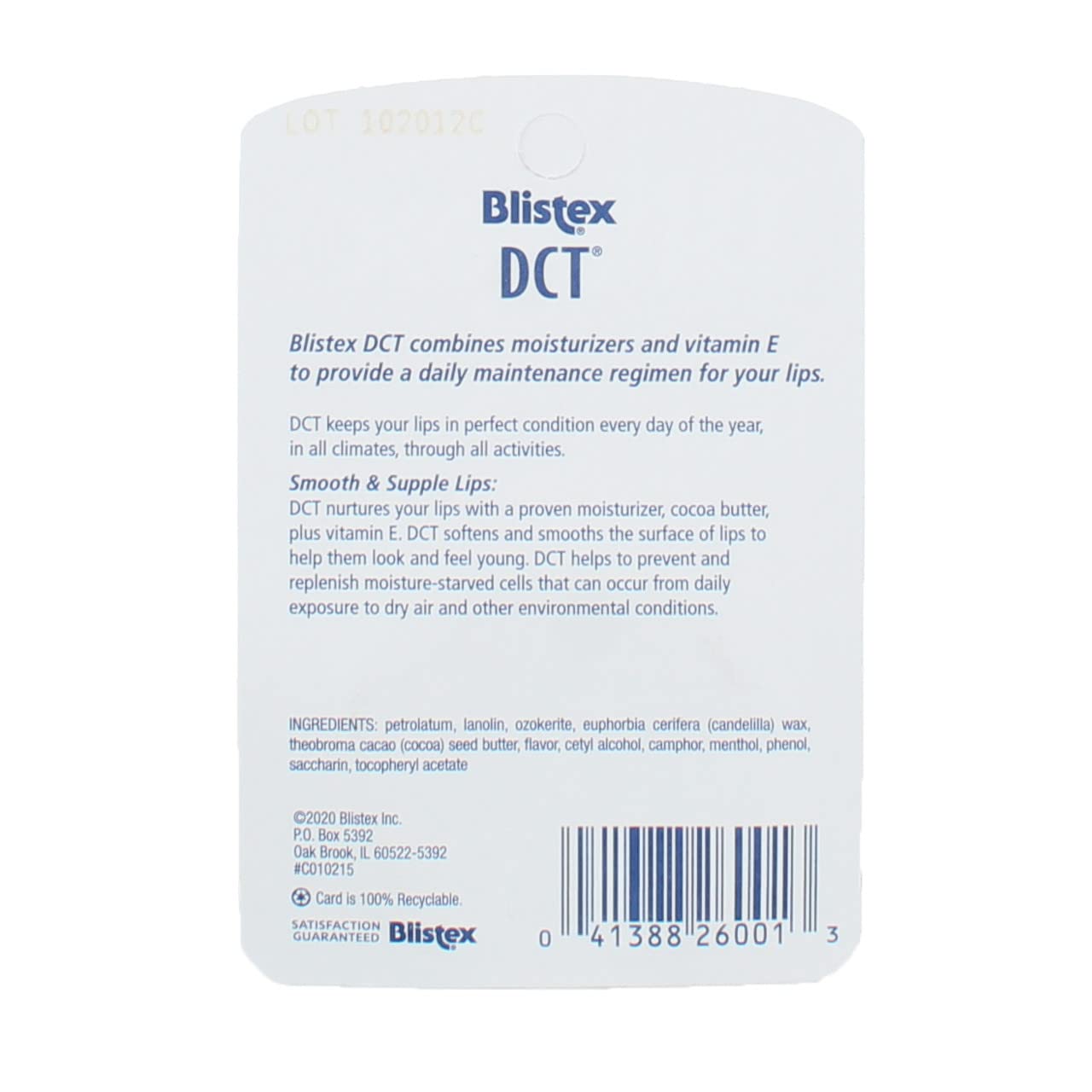 Blistex Lip Balm Dct(Daily Conditioning Treatment) by Blistex Beauty and Personal Care Blistex