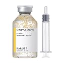 BARUBT Deep Collagen Peptide Intensive Ampoule, Korean Anti-Aging Facial Serum for Face Tightening, Lifting, Smoothing, Hydrating, 40ml, 2 Pack