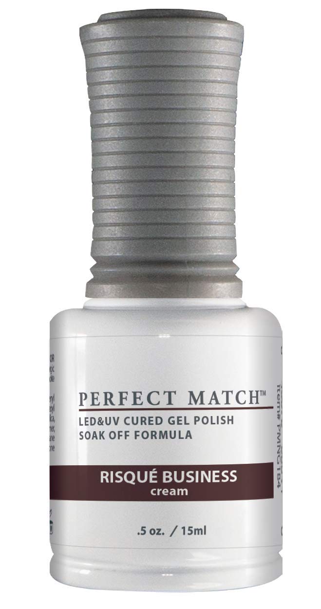 LeChat Perfect Match Gel Polish, Risque Business, 0.5 Ounce (PMS184) Beauty & Personal Care LECHAT