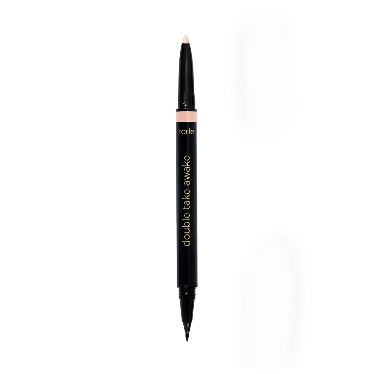 tarte double take awake micro liquid liner - 2-in-1 Amazonian Clay-Infused Eyeliner Pen for Bold, Wide-Awake looking Eyes, Longwear, Waterproof, Vegan