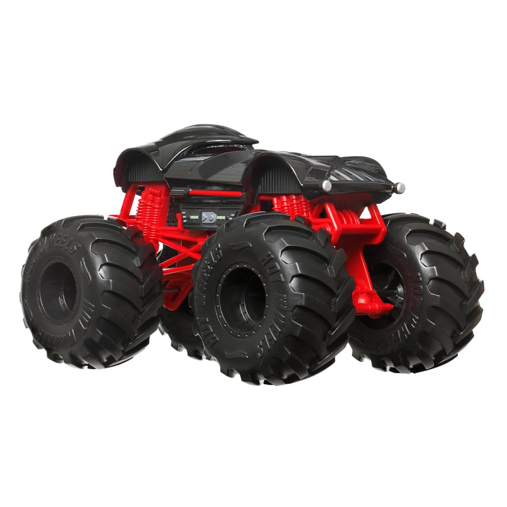 Hot Wheels Monster Trucks Vehículo de Juguete Darth Vader Escala 1:24