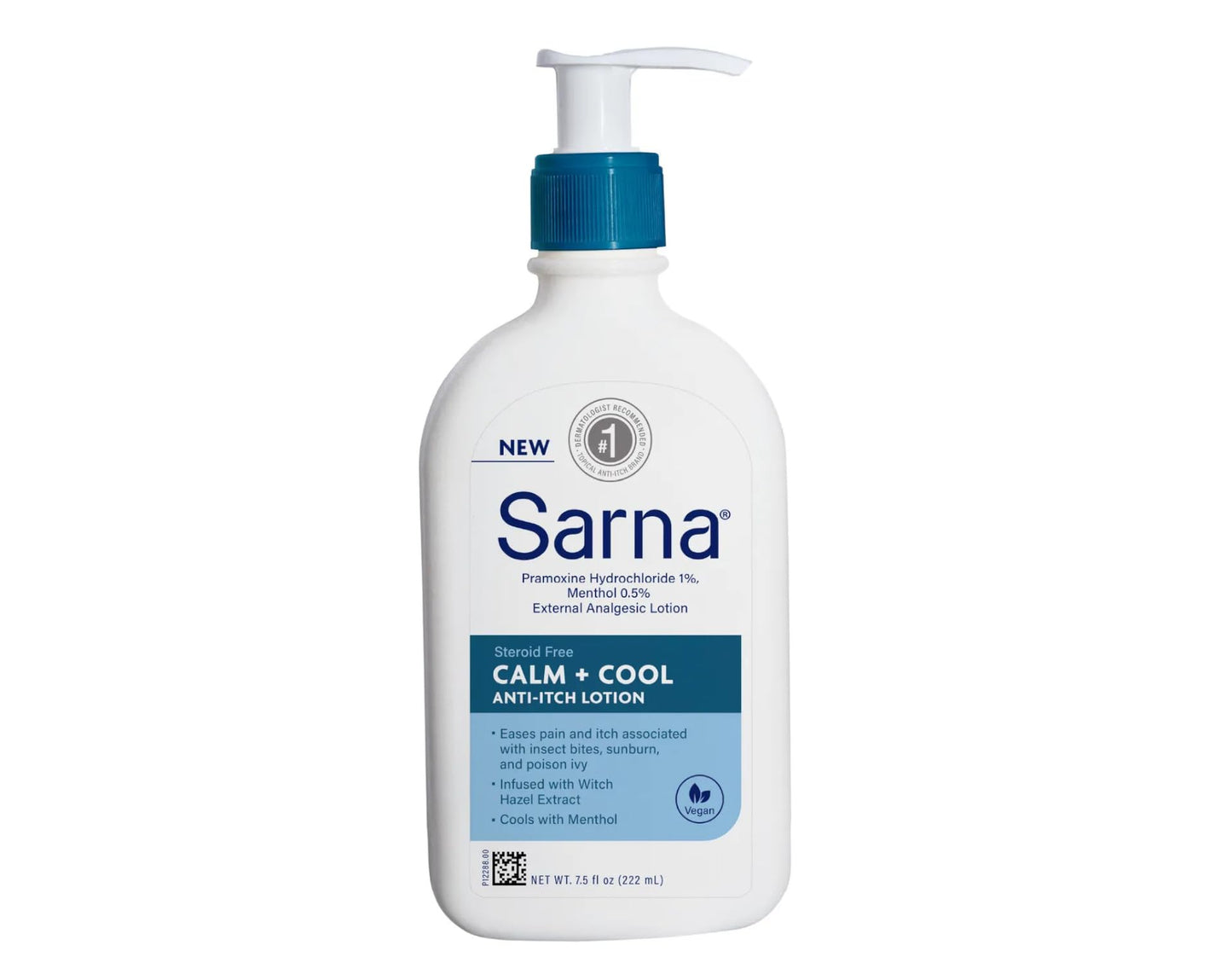 Sarna Calm + Cool Anti-Itch Lotion 7.5 Fl. Oz. (Pack of 4)