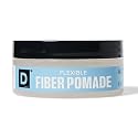 Duke Cannon Supply Co. Flexible Fiber Pomade - 2 oz - Strong Hold, No Shine, Water-Based for Easy Washout, Textured & Pliable Finish for Shorter