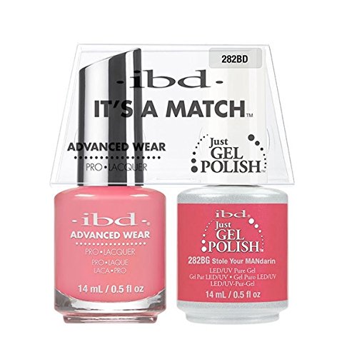 ibd - It's a Match - Duo Pack - Stole Your MANdarin - 14 ml/0.5 oz Beauty & Personal Care IBD