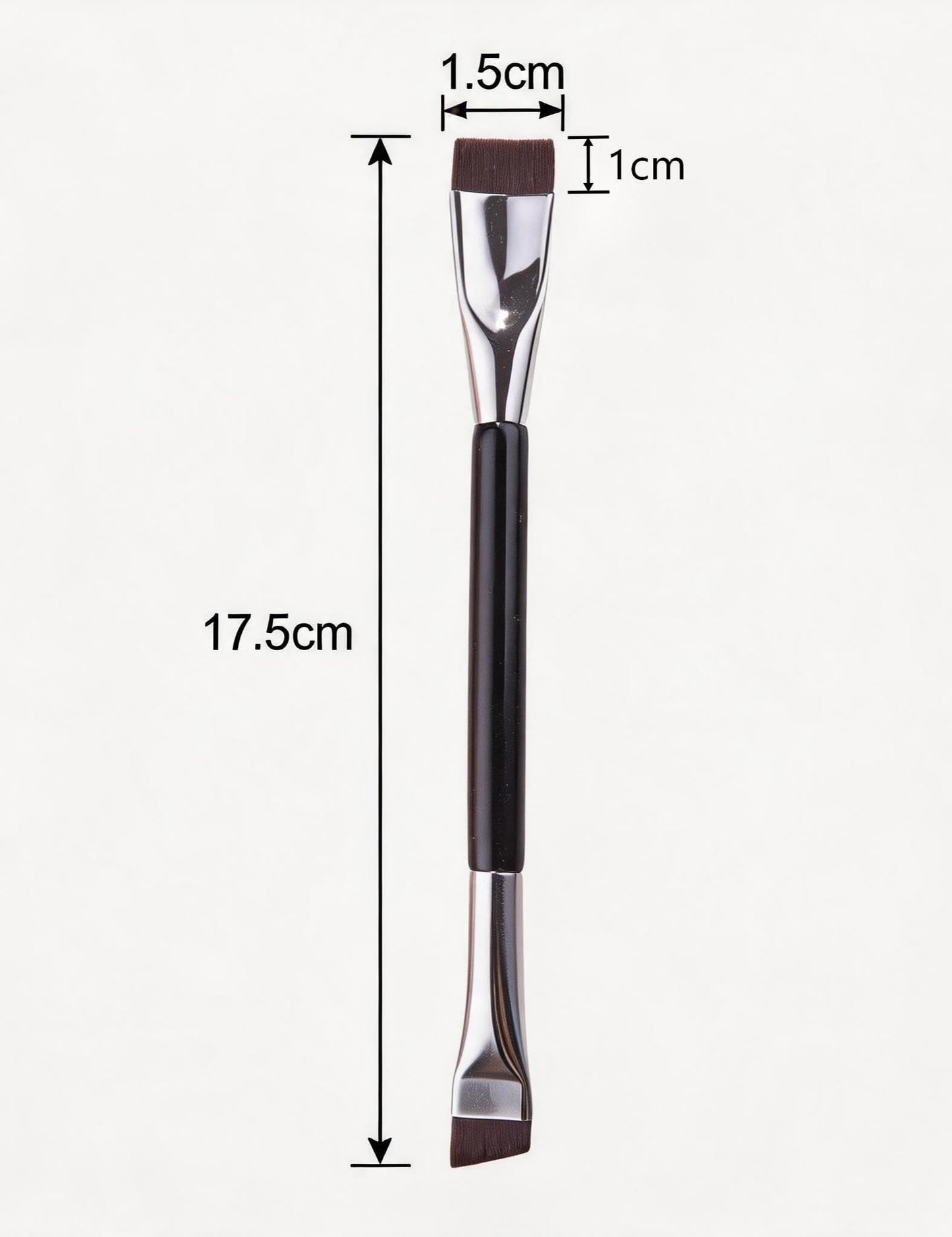 The Double-headed Arc Brush Special Curved Brush Head Creates Perfect Eyeliner and Eye Shadow?E48-2?