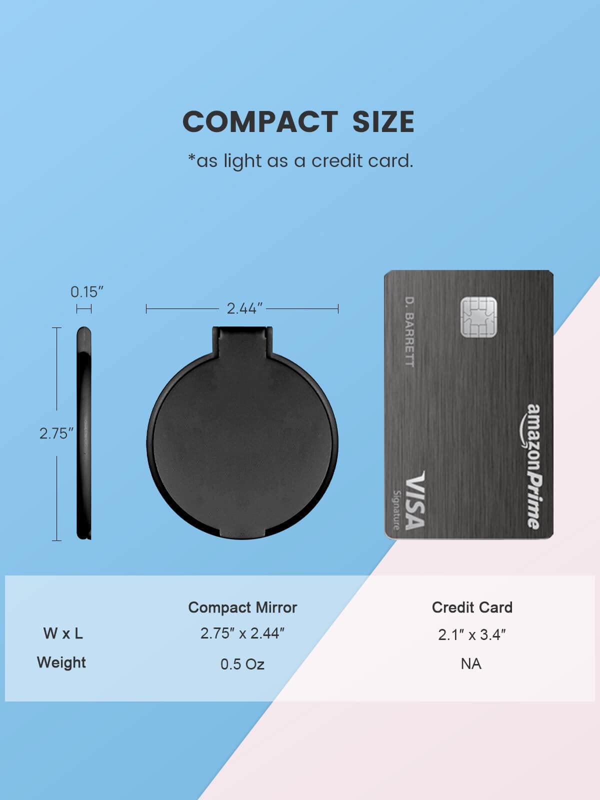 MOMIRA Compact Mirror Bulk, Round Makeup Mirror for Purse, Set of 24 (4-Color)