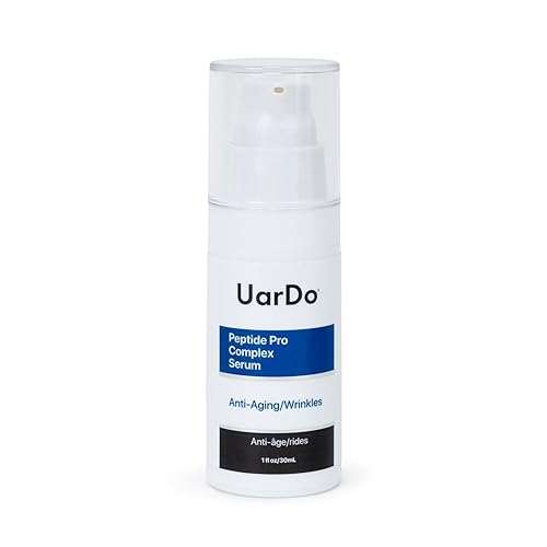 Uardo Peptide Pro Complex Serum 1 Fl Oz/ 30 ml - usn104 | For All Skin Types | Keeps Skin Moisturized | Reduces Wrinkles | For Women and Men