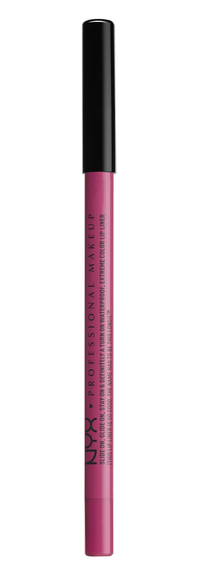 NYX PROFESSIONAL MAKEUP Slide On Lip Pencil, Lip Liner - Fluorescent (Magenta With Blue Undertone)