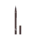 e.l.f. Holy Strokes Micro-Fine Brow Pen, Liquid Waterproof Eyebrow Makeup For Detailing & Adding Dimension, Vegan & Cruelty-Free, Dark Brown