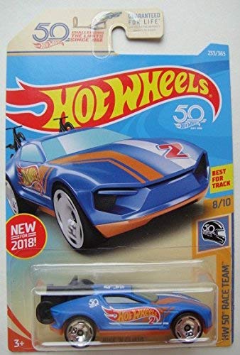 Hot Wheels HW 50 Race Team 8/10, Blue Rise 'N Climb 233/365