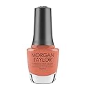 Morgan Taylor Nail Lacquer (Perfect Landing) Coral Professional Lacquer, Vibrant, Chip-Resistant, Fast-Drying, Long-Lasting, High-Shine, Perfect