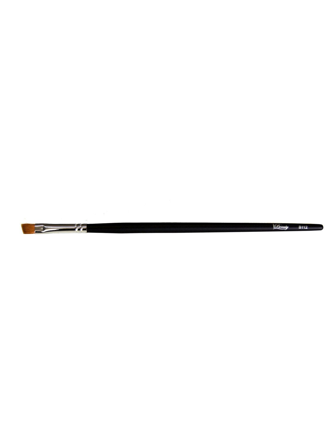 iBeauty Plush Angled Brush - Professional Line - 6 3/4" Black - B112