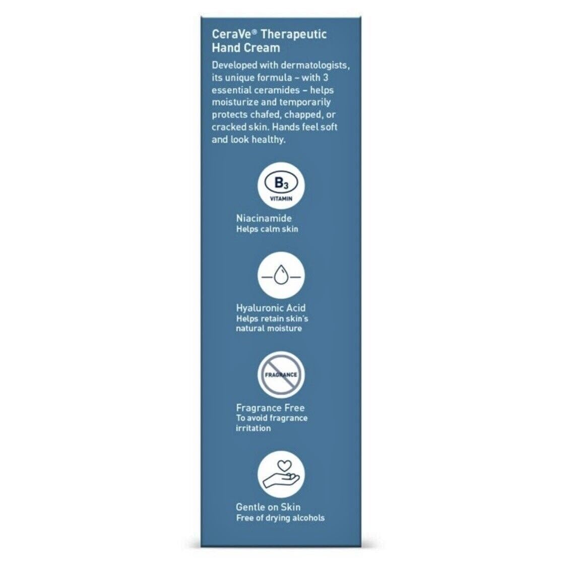 CeraVe Therapeutic Hand Cream 3 oz (Pack of 3)