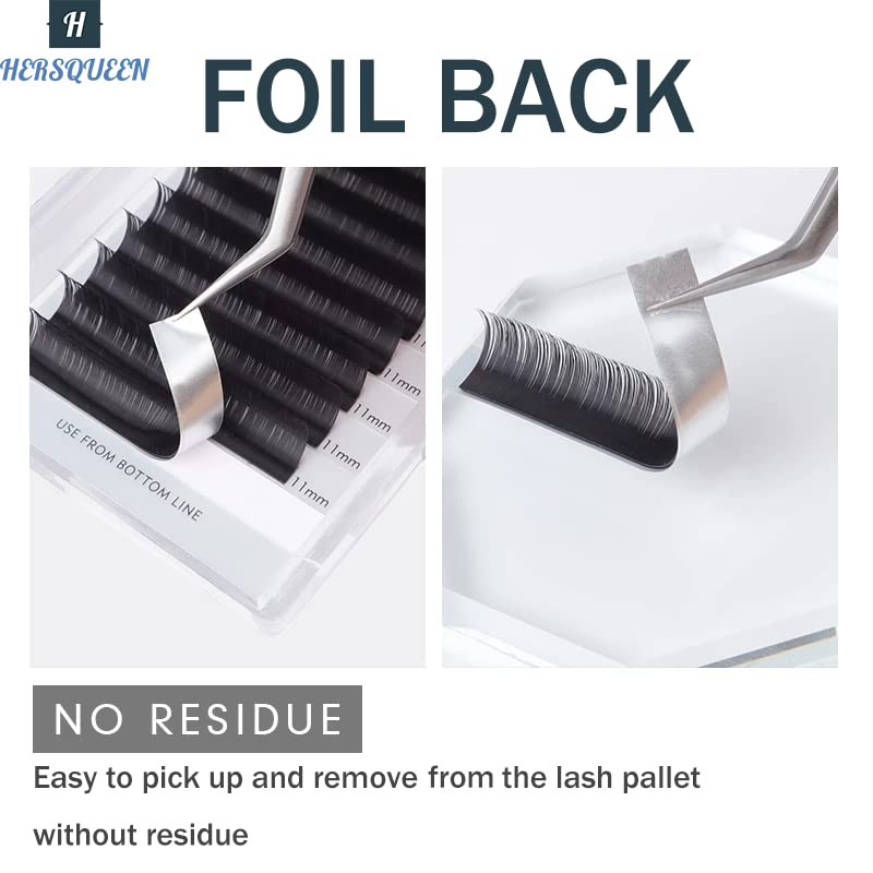 Russian Volume Eyelashes Extension Soft Natural Faux Mink Lashes .05mm Semi-Permanent Eyelashes Stable Curl Matte Black Professional Salon Use Lash