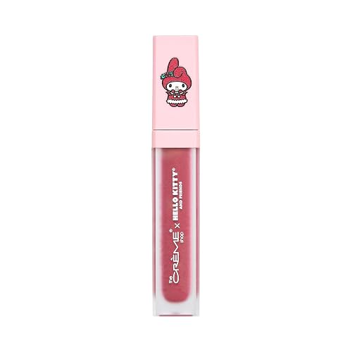 The Crème Shop x Hello Kitty & Friends Velvet Lip Stain - Lip Tint, Long Lasting Waterproof Lip Stain, Gifts for Her (Sugar Kiss)