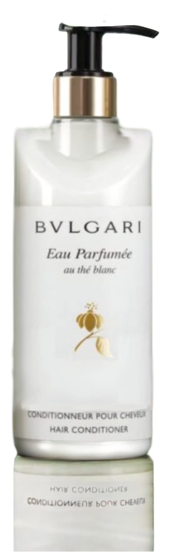 BVLGARI Eau Parfumee au the blanc White Tea Shampoo and Hair Conditioner Set of 2-10.1 Fluid Ounces/300 mL Each