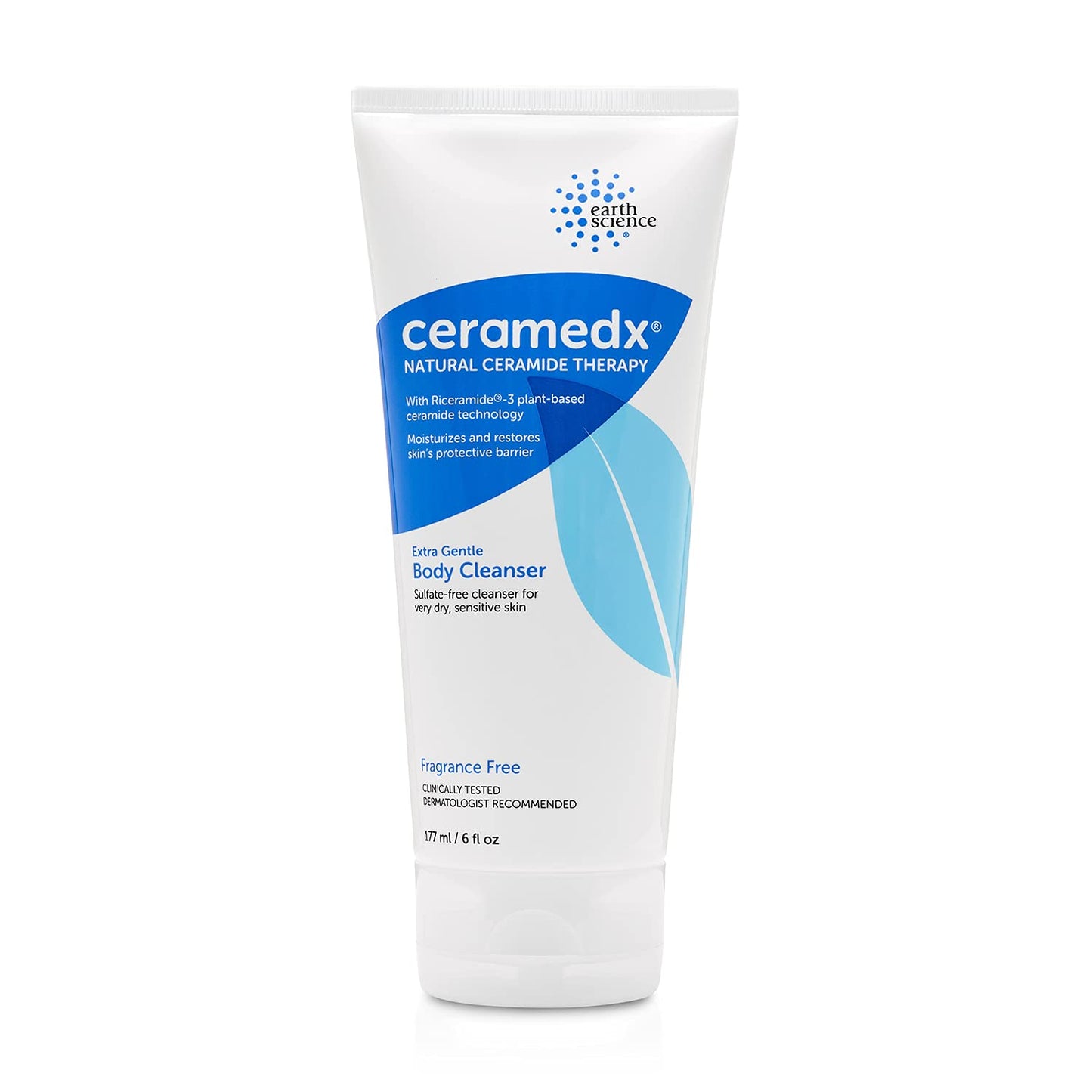 Ceramedx - Extra Gentle Body Cleanser | Natural Ceramide Cleanser for Dry, Sensitive Skin | Cruelty Free, Vegan & Fragrance Free | 6 fl oz (3) Beauty & Personal Care Ceramedx