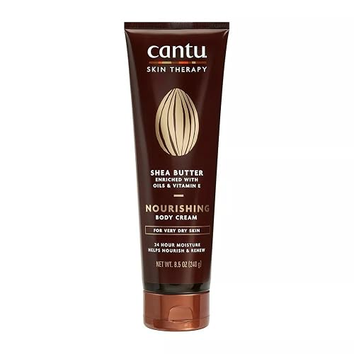 Cantu Skin Therapy Shea Butter Nourishing Body Cream for very Dry Skin, 8.5 Ounce