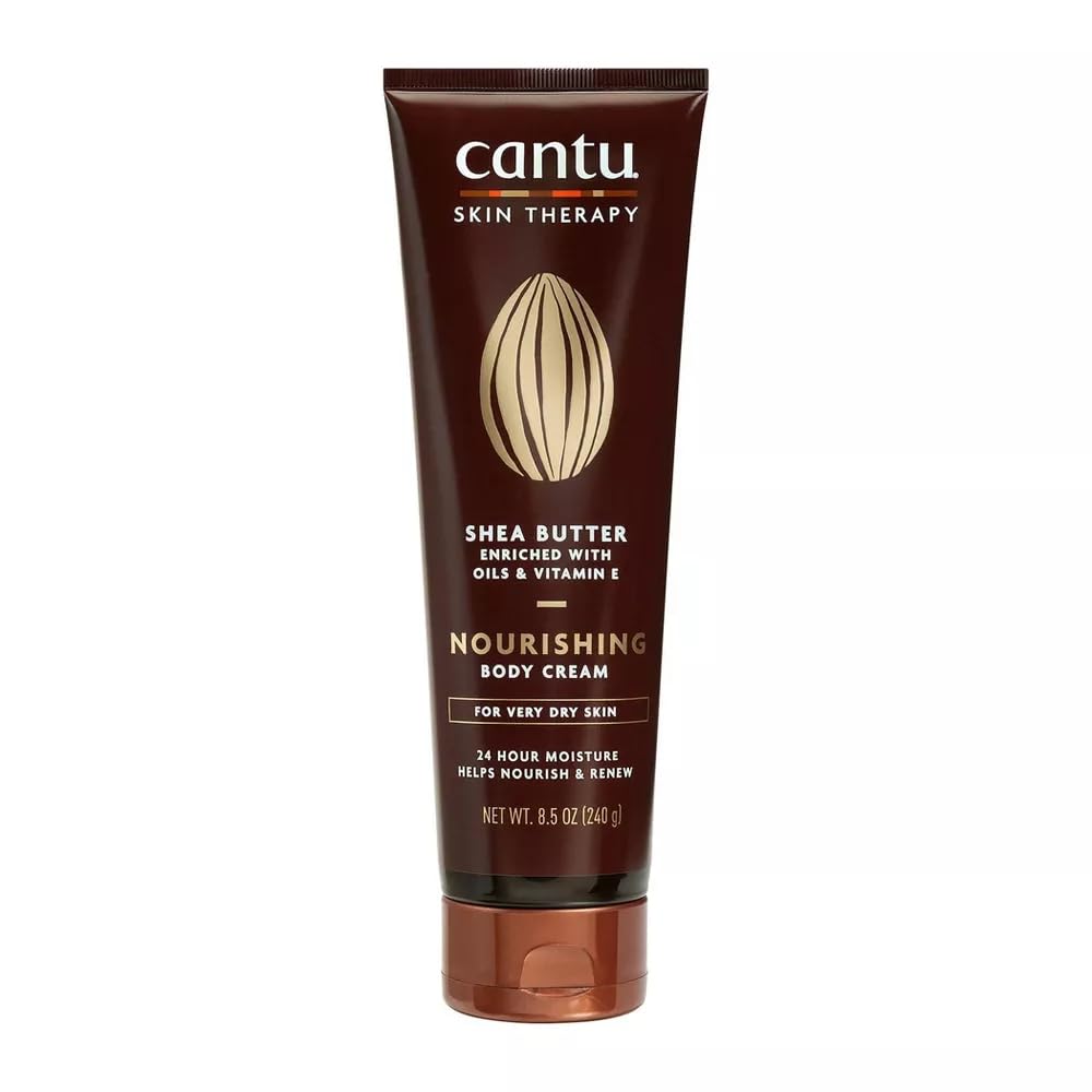 Cantu Skin Therapy Shea Butter Nourishing Body Cream for very Dry Skin, 8.5 Ounce