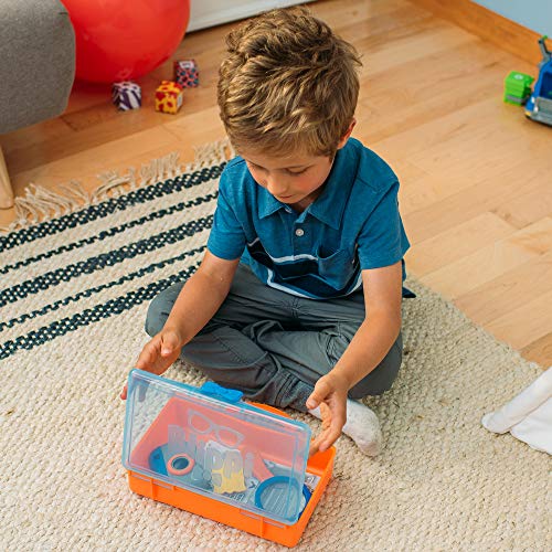 Blippi Detective Roleplay Set | Carry Case, Camera, Badge, Magnifying Glass & Activity Sheets | Toddler Mystery Adventure Toy