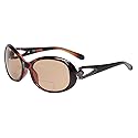 Calabria 828 Oversized Polarized BiFocal Sunglasses +2.00 Tortoise Pewter Brown Women UV Protection Bi-Focal Sunglass Readers