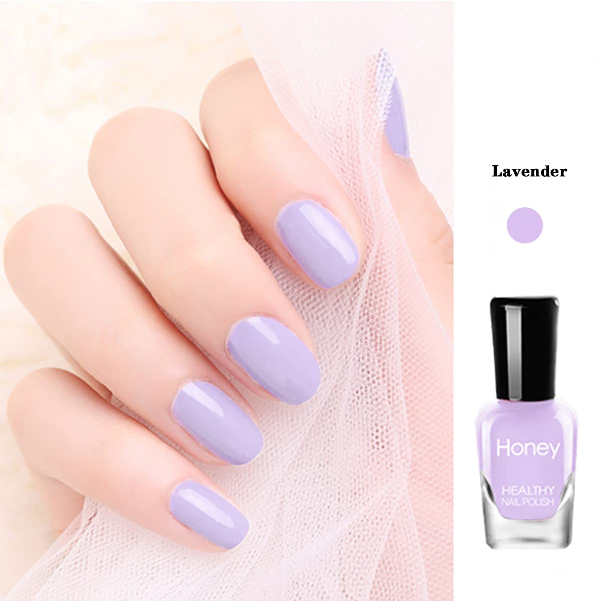 Tophany Non Toxic Nail Polish Set, Easy Peel Off and Fast Dry NailPolish Set for Pack, Eco Friendly & Organic Water Based Nail Polish for Women,Teens