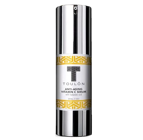 Vitamin C Serum with Hyaluronic Acid for Face; Potent Anti Aging, Anti Wrinkle Facial Serum to Reduce Wrinkles; Natural & Organic for Men and Women