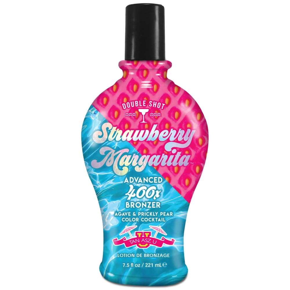 Tan Asz U Double Shot Strawberry Margarita Advanced 400X Bronzer 7.5oz
