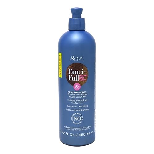 Roux Hair Products Roux Fanci-Full Temporary Color Rinse, 23 Frivolous Fawn, 15.2 Fl Oz (kaka-boynam10-low304)