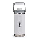 IGLOO Chug 36 Insulated Water Bottle, Stainless Steel Bottle, White, 1 Litre, Keeps Cold for up to 48 Hours