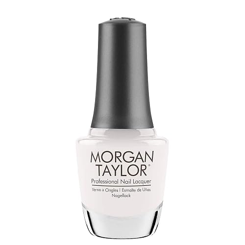 Morgan Taylor Nail Lacquer (Sheek White) White Professional Lacquer, Vibrant, Chip-Resistant, Fast-Drying, Long-Lasting, High-Shine, Perfect Beauty & Personal Care Morgan Taylor