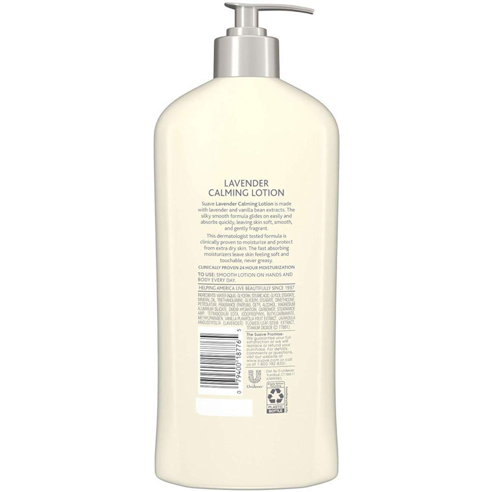Suave Body Lotion, Lavender Calming 18 oz
