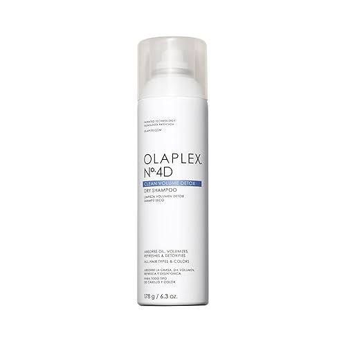 Olaplex Nº.4D Clean Weightless Volume Healthy Scalp Dry Shampoo: Absorbs Oils & Neutralizes Odor | No Powdery Residue | For Coily, Curly, Straight