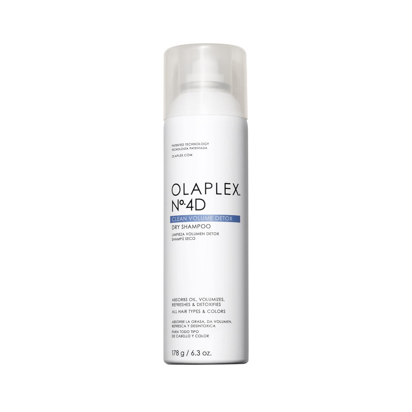 Olaplex Nº.4D Clean Weightless Volume Healthy Scalp Dry Shampoo: Absorbs Oils & Neutralizes Odor | No Powdery Residue | For Coily, Curly, Straight