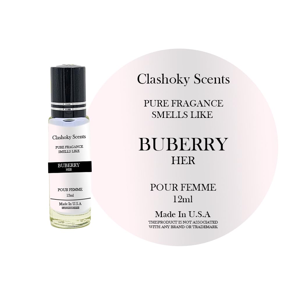 joxipe Clashoky Fragrance Perfume Oils Buberry For Her Perfume Roll On Body Oil for Women (12ml) (Pack of 1)
