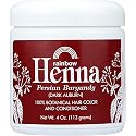 Rainbow Research - Henna Persian Burgundy Dark Auburn Hair Color - 4 Oz, 4 Pack (Image May Vary)4