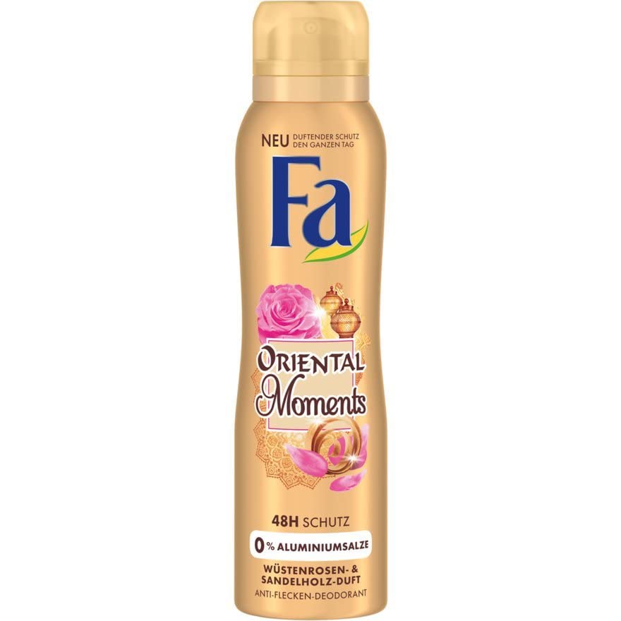 Fa Oriental Moments 48 Hour Protection Spray Deodorant 150 ml Beauty and Personal Care Fa
