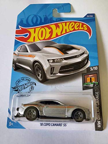 Hot Wheels 2020 Hw Dream Garage '18 Copo Camaro SS, 20/250 Silver