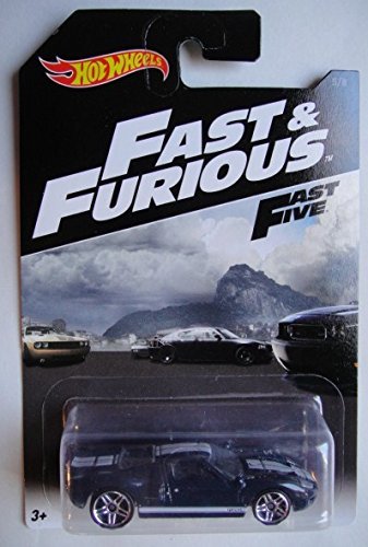 HOT WHEELS 2016 FAST & FURIOUS FAST FIVE BLUE FORD GT-40 5/8