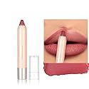 Easilydays Ultra Matte Crayon Lipstick for Women, Waterproof Moisturizing Creamy Lipstick Pen Long Lasting Full Lip Liner,Smooth Long Wear Lip Color