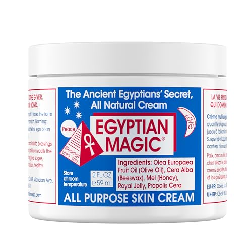 Egyptian Magic - All Purpose Face, Body, and Dry Skin Moisturizing Cream, Skin Protectant for Women & Men, Eczema Care Healing Balm, Scar Treatment