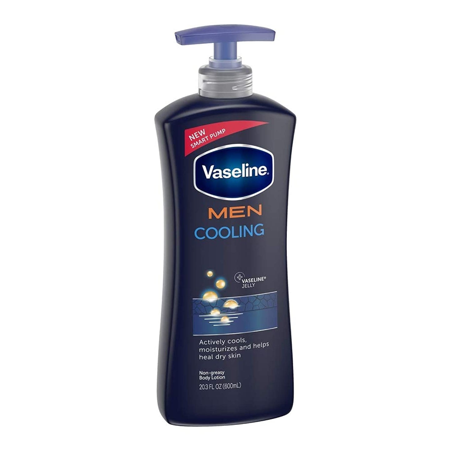 Vaseline Men Cooling Hydration Body Lotion 20.3 oz (Pack of 5).