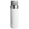 Stanley Quick Flip GO Water Bottle 36 oz | Push Button Lid | Leakproof and Packable for Travel and Sports | Insulated Stainless Steel | BPA-Free