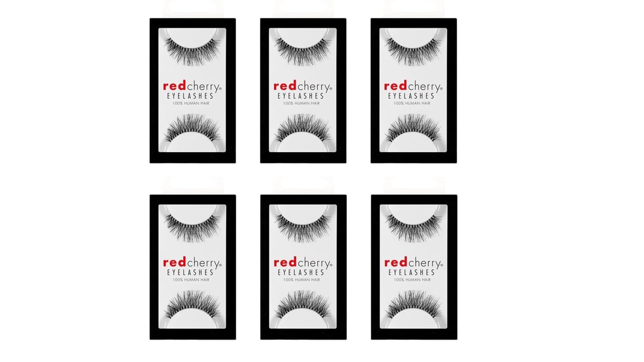 Red Cherry #213 False Eyelashes (Pack of 6 Pairs)